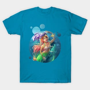 Jelly Mermaid (Bubbles) T-Shirt